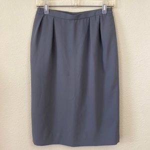 Olive green/Dark sage Pencil Skirt